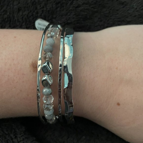 BNWT Loft Silver Multi Bracelet - Picture 1 of 4